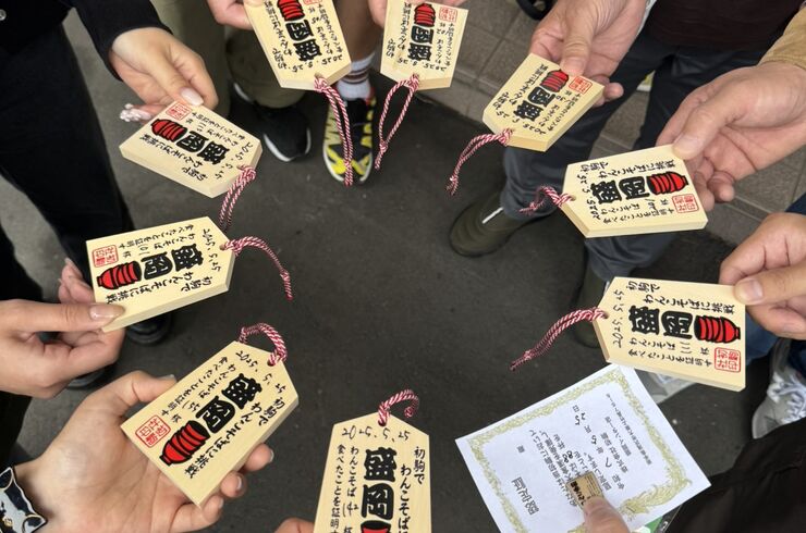 社員旅行【わんこ蕎麦】 (002)